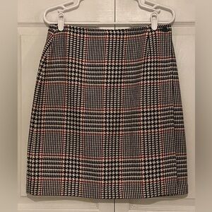 Style & Co. Houndstooth wool mini shirt. Size 10